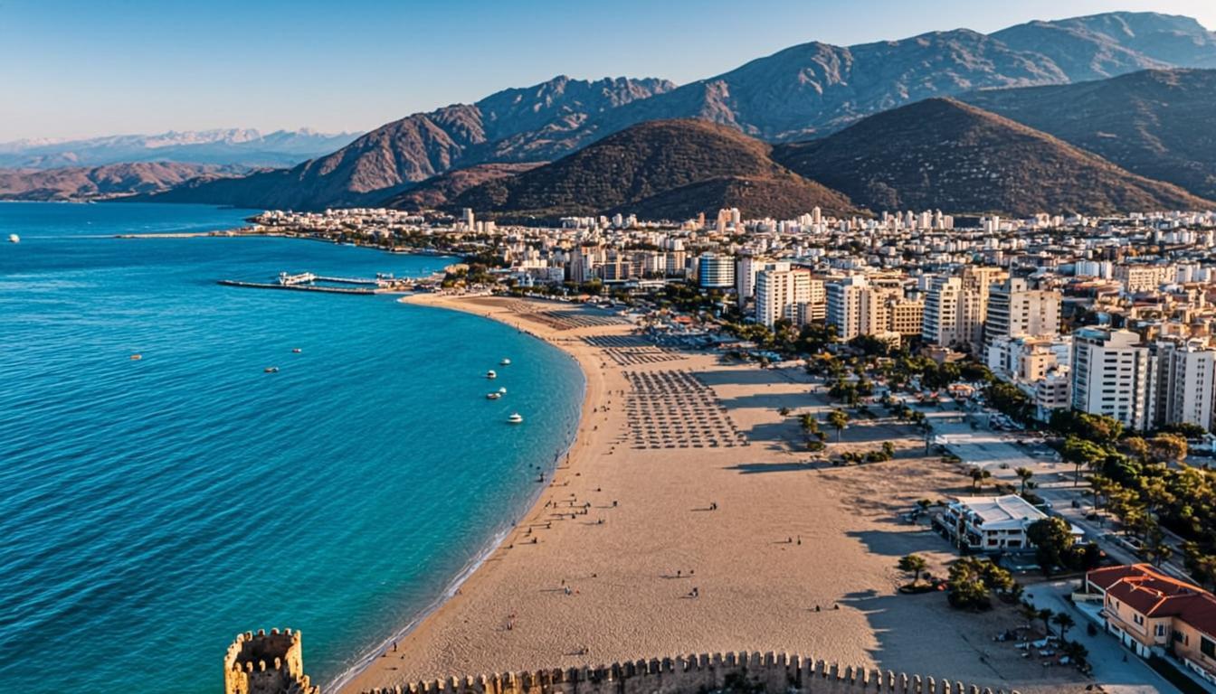 Antalya Mediterranean coastline